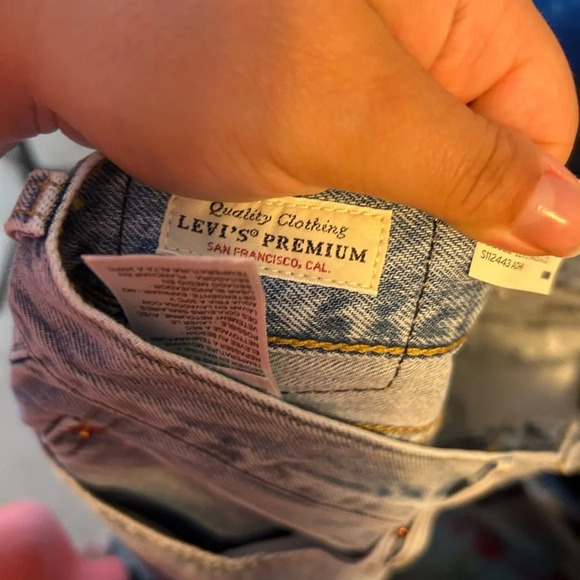 NWT LEVIS LOW RISE STRAIGHT LEG DAD JEANS - Picture 4 of 6
